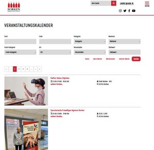 Eine Übersicht über zahlreiche Veranstaltungen im Stadtgebiet Borken gibt es unter www.borken.de/veranstaltungen 