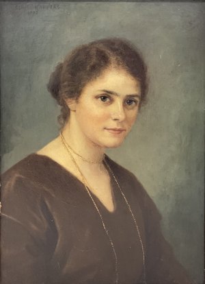 Julia Schily-Koppers - Bildnis einer jungen Frau - 1922 