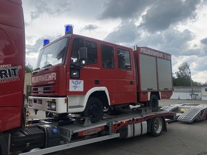 Mit Unterstützung der Stadt Borken konnte nun ein dringend benötigtes Löschfahrzeug aus der Stadt Volkmarsen im Rahmen eines in der Stadt Sindelfingen initiierten Projekts an Borkens angehende ukrainische Partnerstadt Podilsk übergeben werden.