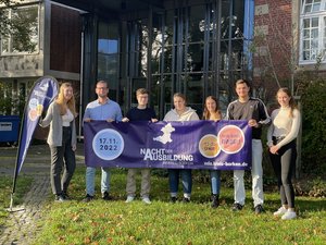 Viele Auszubildende der Borkener Stadtverwaltung stehen jungen Menschen am Donnerstag, 17. November 2022, bei der "Nacht der Ausbildung" im Rathaus (Im Piepershagen 17) für Fragen zur Verfügung. 