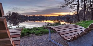 Der Pröbstingsee in Borken-Hoxfeld.