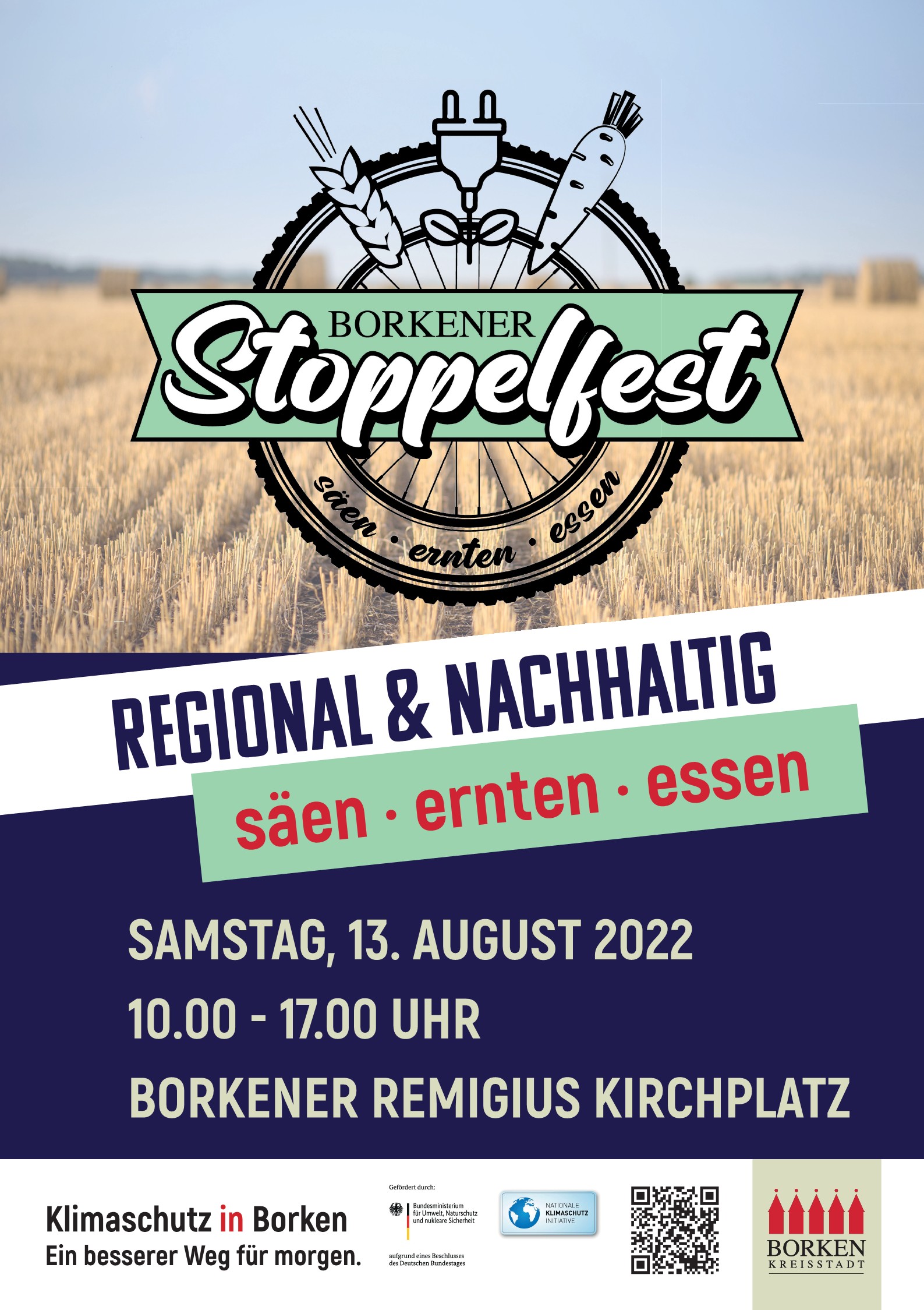 Plakat Stoppelfest 2022