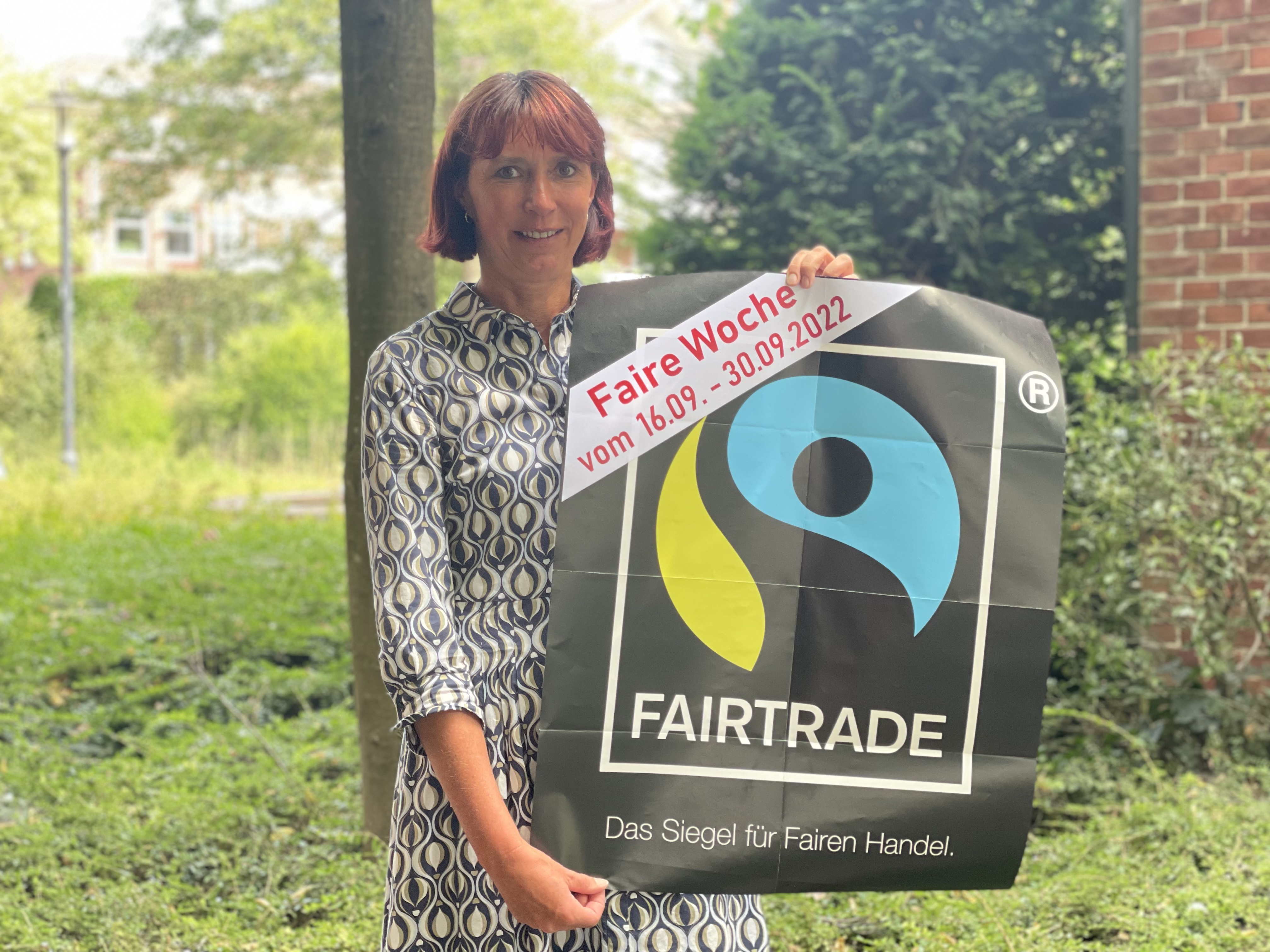 Der "Klimatag" in Borken findet auch im Rahmen der deutschlandweiten Aktionswochen „Faire Woche“ statt. Ursula Wendholt und ihr Team werden daher auch ein breites Informationsangebot zum Thema Fairtrade zur Verfügung stellen.