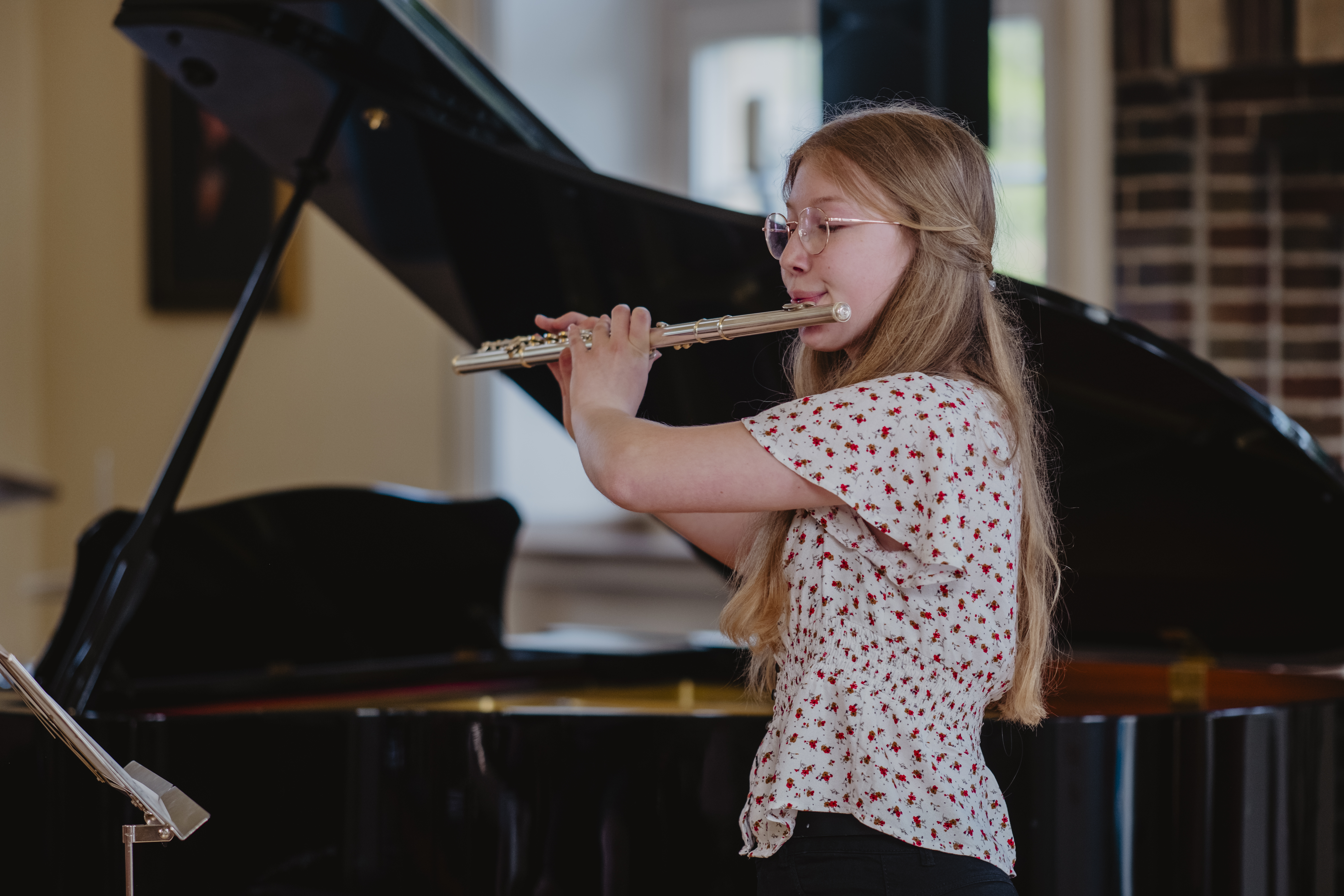 Fotos der Teilnehmenden aus dem letzten Jubiläumsjahr der Musikschule.