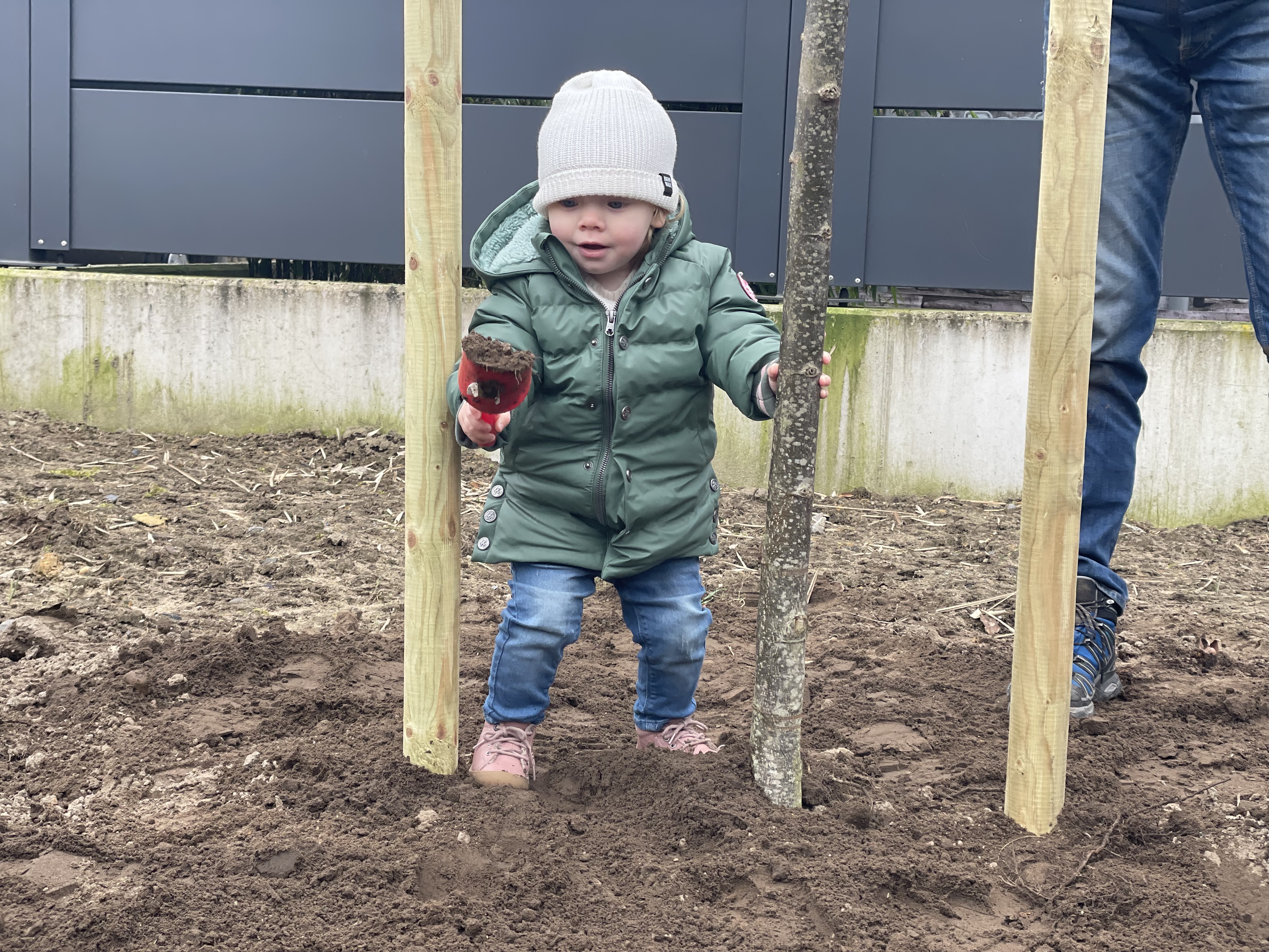 Der Bauhof der Stadt Borken kümmert sich hauptverantwortlich um die weitere Unterhaltung der Kinderbäume. Aber sicher werden sich auch die Familien nach der Pflanzaktion weiter um ihren Baum kümmern.