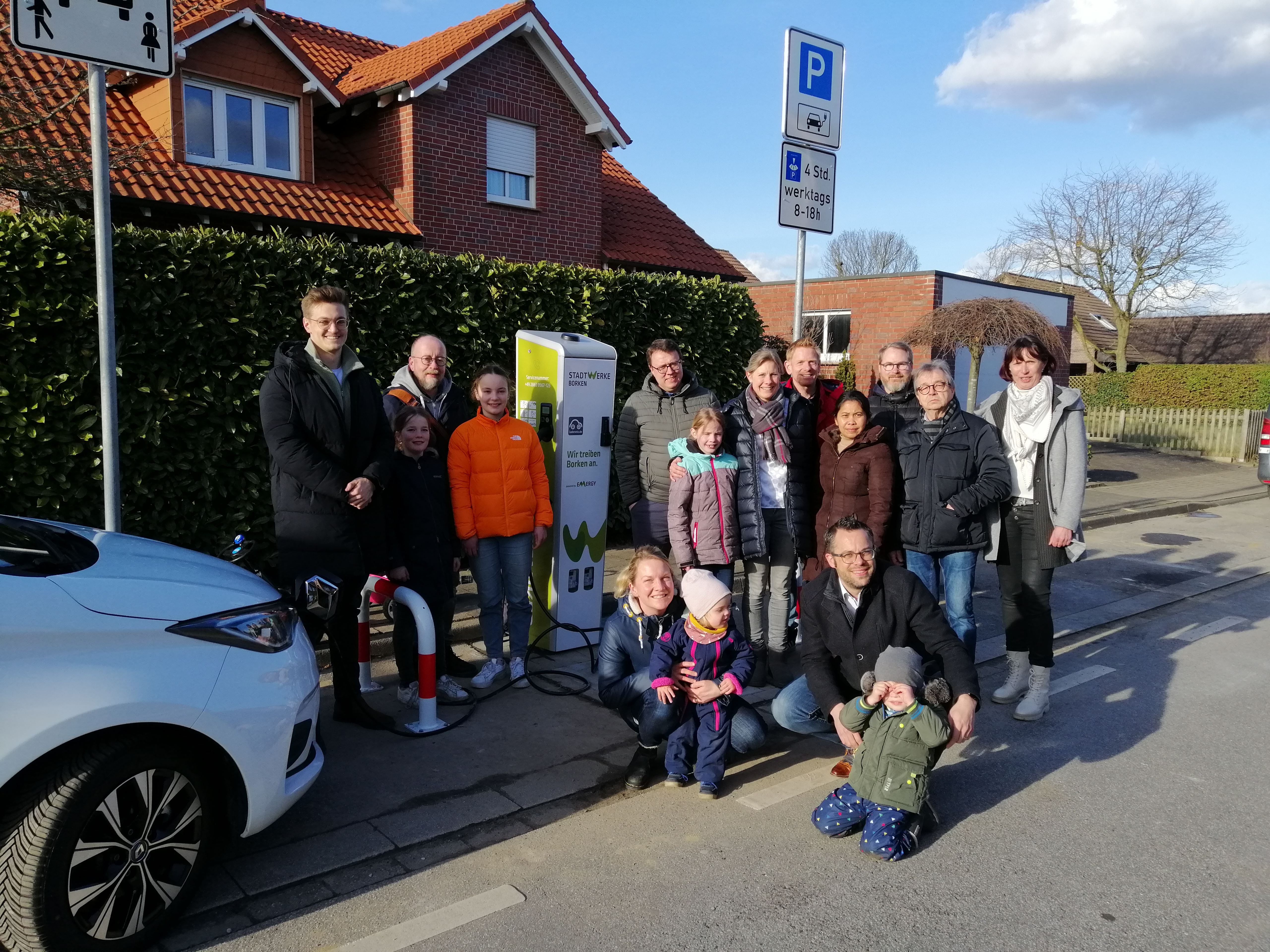 Eröffnungsfeier des zweiten Borkener Quartiers.