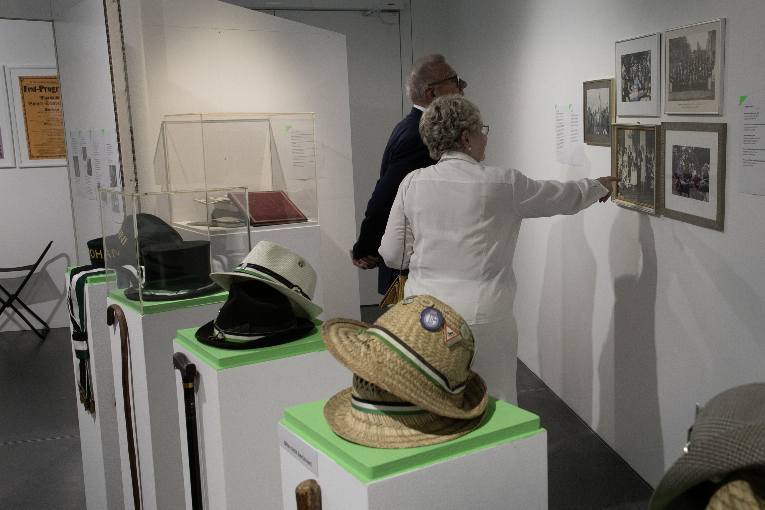 Blick in Schützenkultur-Ausstellung